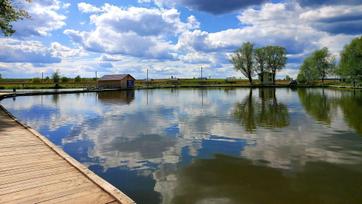 Парус "Юг" платный водоем на юге Московской области